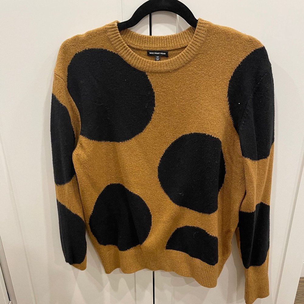 Tan & Black Sweater